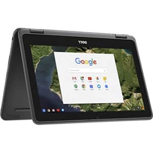 Dell - 2-in-1 11.6" Touch-Screen Chromebook - Intel Celeron - 4GB Memory - 32GB eMMC Flash Memory - for $290