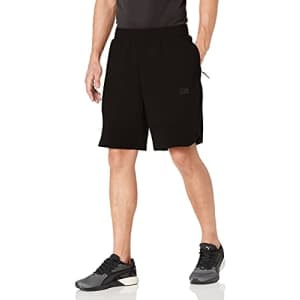 PUMA Men's Dime Shorts, Black/Black, XL for $45