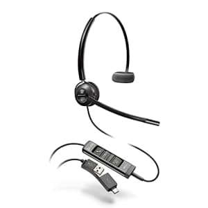 Poly (Plantronics + Polycom) EncorePro545USB-A and USB-CUSB Headset(Plantronics) - Acoustic Hearing for $96