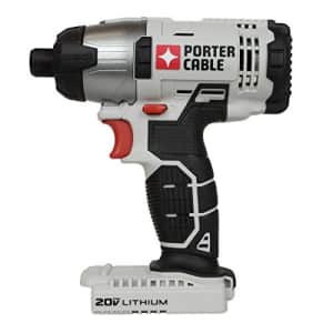 Porter-Cable Porter Cable 20v Max Lithium Ion 1/4" Hex Impact Driver (PCC641 Bare Tool) for $144