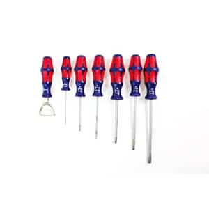 Wera 300043 Kraftform USA Screwdriver Set with Bottle Opener - 7 Pieces, Limited Edition for $40