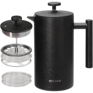 Secura 34-oz. French Press Coffee Maker for $17