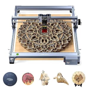 Creality Laser Engraver, 10W Laser Cutter Engraving Machine for Personalized Gifts,72W High for $599