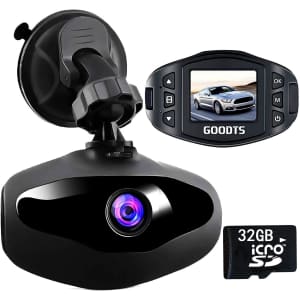 Goodts 1080p Mini Dash Cam for $66