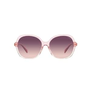 Coach HC8360U Universal Fit Sunglasses, Transparent Pink Gradient/Purple Pink Gradient, 57 mm for $88 Coach HC8360U Universal Fit Sunglasses, Transparent Pink Gradient/Purple Pink Gradient, 57 mm for $88