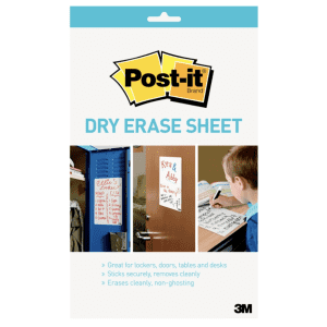 Post-it Dry-Erase Sheet 3-Pack for $7 Post-it Dry-Erase Sheet 3-Pack for $7
