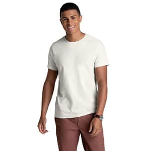 Fruit of the Loom Men's Recover Cotton T-Shirt Made with Sustainable, Low Impact Recycled Fiber, for $12