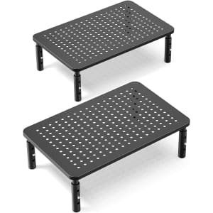 Loryergo Monitor Stand 2-Pack for $15