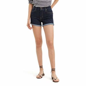 Levi's Women's Mid Length Shorts, Royal Rinse, 30 (US 10) for $11 Levi's Women's Mid Length Shorts, Royal Rinse, 30 (US 10) for $11