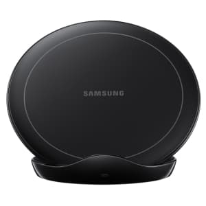 Samsung Qi Fast Charge Wireless Charging Stand for $18 in cart