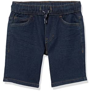 Nautica boys Drawstring Pull-on Casual Shorts, Dark Blue Knit, 18-20 US for $25