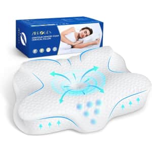 Memory Foam Cervical Pillow for $25