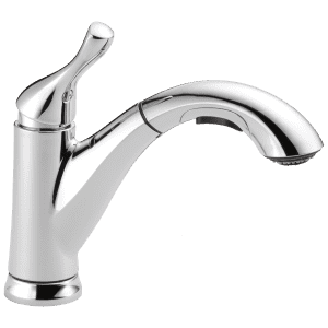 Delta Faucet Delta Grant Pull-Out Kitchen Faucet for $61