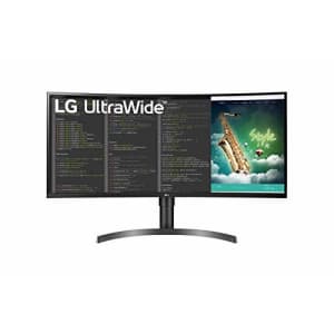 LG 35 VA HDR QHD UltraWide Curved Monitor, Black (35BN75C-B) (Renewed) for $275