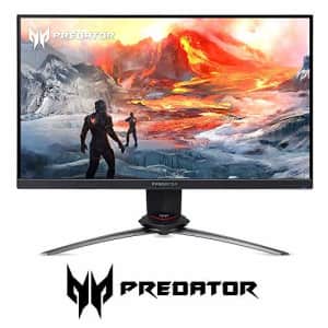 Acer Predator XB253Q Gxbmiiprzx 24.5" FHD (1920 x 1080) IPS NVIDIA G-SYNC Compatible Gaming for $390