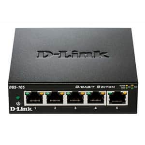 D-Link - 5-Port Gigabit Ethernet Switch Unmanaged "Product Category: Computer Components & for $41
