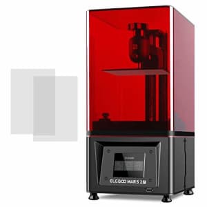 ELEGOO Mars 2 Pro 3D Printer, 2K Mono MSLA UV Photocuring Resin LCD 3D Printer Front USB Input 2K for $181