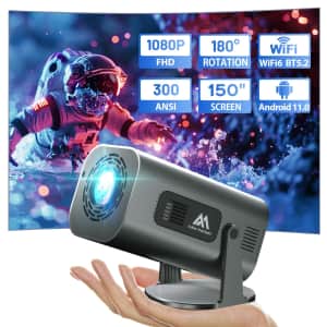 Aubor Mentech 1080p Mini Projector for $64 Aubor Mentech 1080p Mini Projector for $64