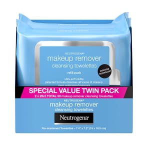 Neutrogena Makeup Remover Cleansing Towelettes 50-Pack for $10