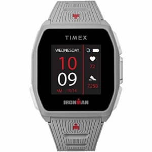 TIMEX IRONMAN R300 GPS Smartwatch with Heart Rate 41mm Light Gray with Silicone Strap for $211