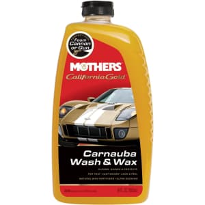 Mothers California Gold 64-oz. Carnauba Wash & Wax for $8