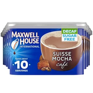 Maxwell House International Suisse Mocha Caf-Style Decaf Sugar Free Instant Coffee Beverage Mix (8 for $78