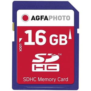 AgfaPhoto SDHC carte 16GB for $17