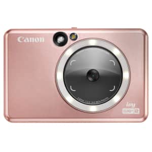 Canon Ivy Cliq+2 Instant Camera Printer w/ Paper 20-Pack for $70