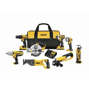 DeWalt 20V Max Li-ion Cordless 8-Tool Combo Kit for $699 DeWalt 20V Max Li-ion Cordless 8-Tool Combo Kit for $699