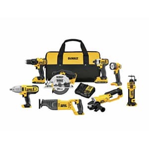 DeWalt 20V Max Li-ion Cordless 8-Tool Combo Kit for $699