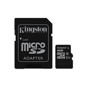 Kingston Digital 8GB Micro SDHC UHS-I Class 10 Industrial Temp Card with SD Adapter (SDCIT/8GB) for $31 Kingston Digital 8GB Micro SDHC UHS-I Class 10 Industrial Temp Card with SD Adapter (SDCIT/8GB) for $31