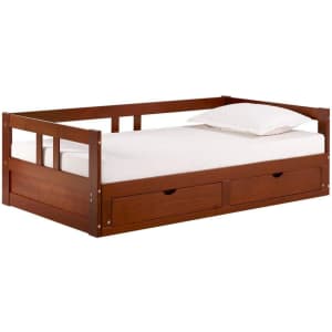 Alaterre Furniture Melody Extendable Bed Daybed for $292