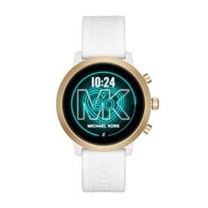 Michael Kors Access MKGO Touchscreen Aluminum and Silicone Smartwatch, White-MKT5071 for $129