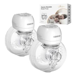 Kissbobo Hands Free Breast Pump for $48