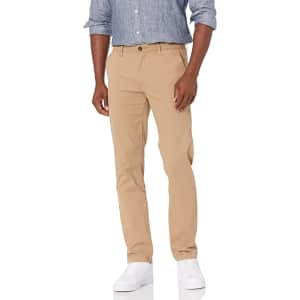 Amazon Essentials Men's Slim-Fit Stretch Khaki Pants from $20