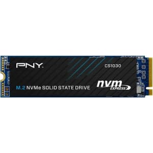 PNY CS1030 1TB M.2 NVMe PCIe Gen3 Internal SSD for $52