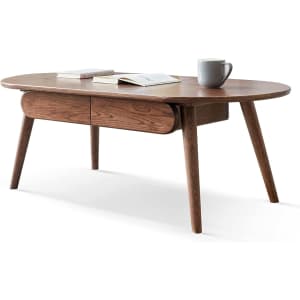 Fancyarn 47" Solid Wood Coffee Table for $300 Fancyarn 47" Solid Wood Coffee Table for $300