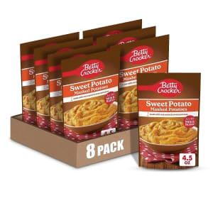 Betty Crocker Sweet Potato Mashed Potatoes 8-Pack for $7.22 via Sub & Save