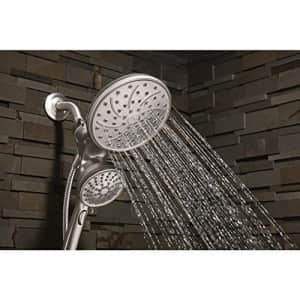 Moen 26008srn Attract 6-Spray Hand Shower and Shower Head Combo Kit with Magnetix in Spot Resist for $115
