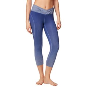 SHAPE activewear Women's Capri, Surf Ombre, X-Small for $39