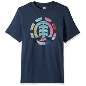 Element Men's VHS Regular Fit Short Sleeve T-Shirt, Eclipse Navy, Small for $17
