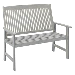 Jack Post Solid Hardwood Park Bench for $200 Jack Post Solid Hardwood Park Bench for $200