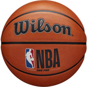 Wilson NBA DRV Pro Outdoor Basketball for $17