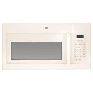 GE JVM3160DFCC 1.6 Cu. Ft. Over-The-Range Microwave Oven, Bisque, 1000 Watts-1029481, beige for $259