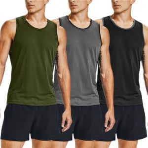 Coofandy Men's Gym Tank Top 3-Pack for $13 Coofandy Men's Gym Tank Top 3-Pack for $13