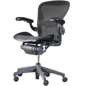 Herman Miller Aeron Size B Office Chair w/ Adjustable Lumbar Support for $499