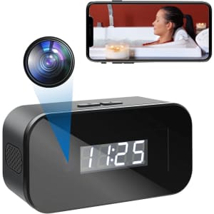 Igzyz-cam Spy Camera Clock for $25