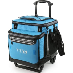 Arctic Zone Titan Deep Freeze 60 Can Collapsible Rolling Cooler for $75