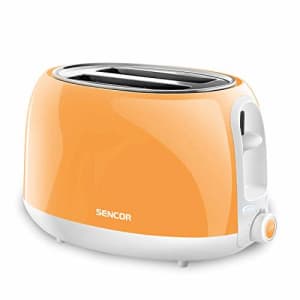 Sencor 2-Slot High Lift Toaster with Safe Cool Touch Technology, Medium, Peach Orange for $38