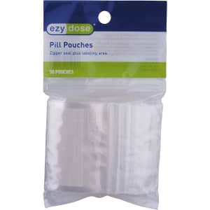 Ezy Dose Disposable Pill Pouches 50-Pack for $1